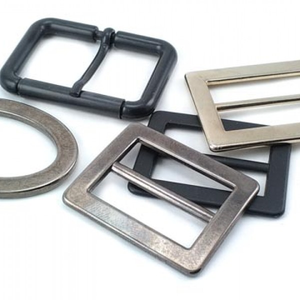 White Dyeable Nylon Coated Steel Sliders / Adjusters