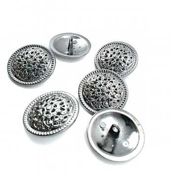 10pcs Mirror Surface Overcoat Metal Buttons Zinc Alloy Shank Button for  Jacket