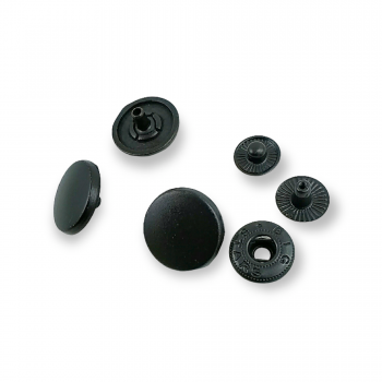 Flat Snap Fasteners Slightly Convex Snap Button 16 mm - 26 L