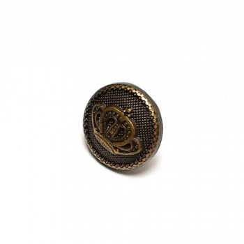 ▷ Jeans Button with Crown Logo 17 mm - Jeans Buttons Prices