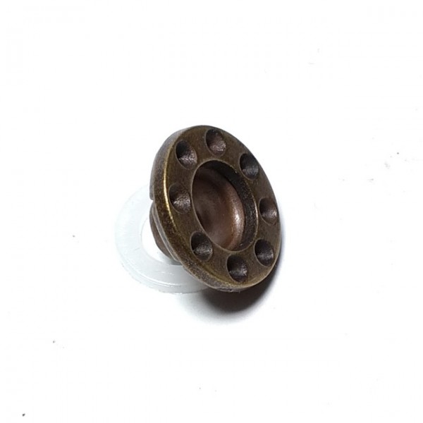 Zinc Alloy Eyelet Coats and Coats Lacing Hole Diameter 17 mm E 154