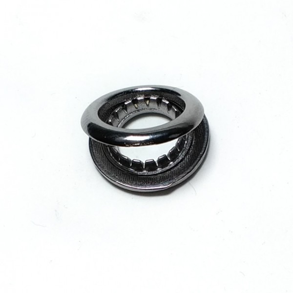 Oval Eyelet zinc alloy metal production diameter 15 mm E 1769