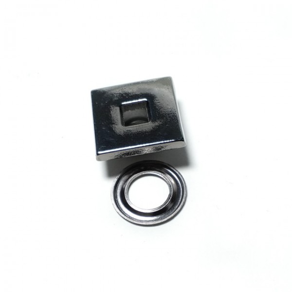 Eyelet zinc alloy Square Shape 18 x 18 mm E 1899