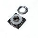 Eyelet zinc alloy Square Shape 18 x 18 mm E 1899