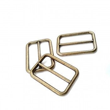 ▷ Metal Buckle  30 mm Rectangular Tongue & Mute Metal Buckle